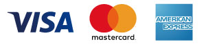 クレジットカード決済 JCB/VISA/MasterCard